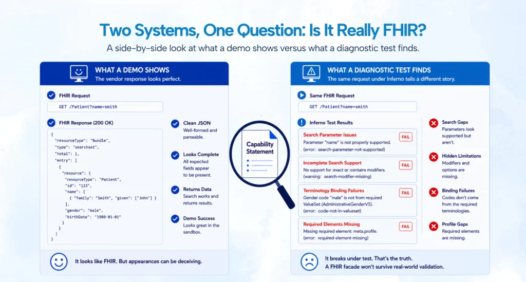FHIR Demo Versus Inferno