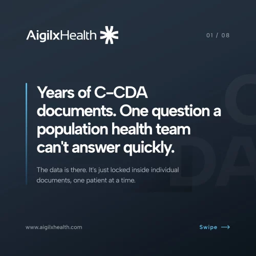 C-CDA documents for population health