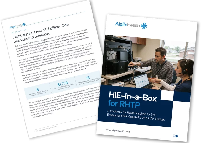 HIE-in-a-Box for RHTP