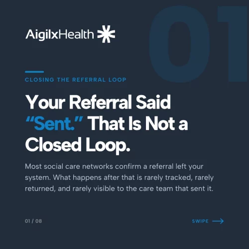 Closed loop referral