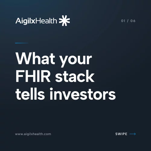 FHIR stack investor signal