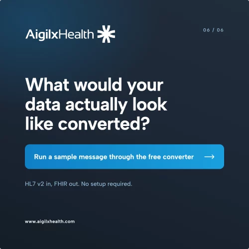 Converting healthcare data formats