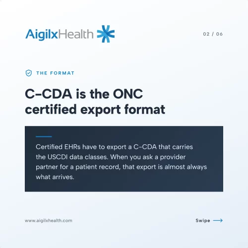 Provider C-CDA Files